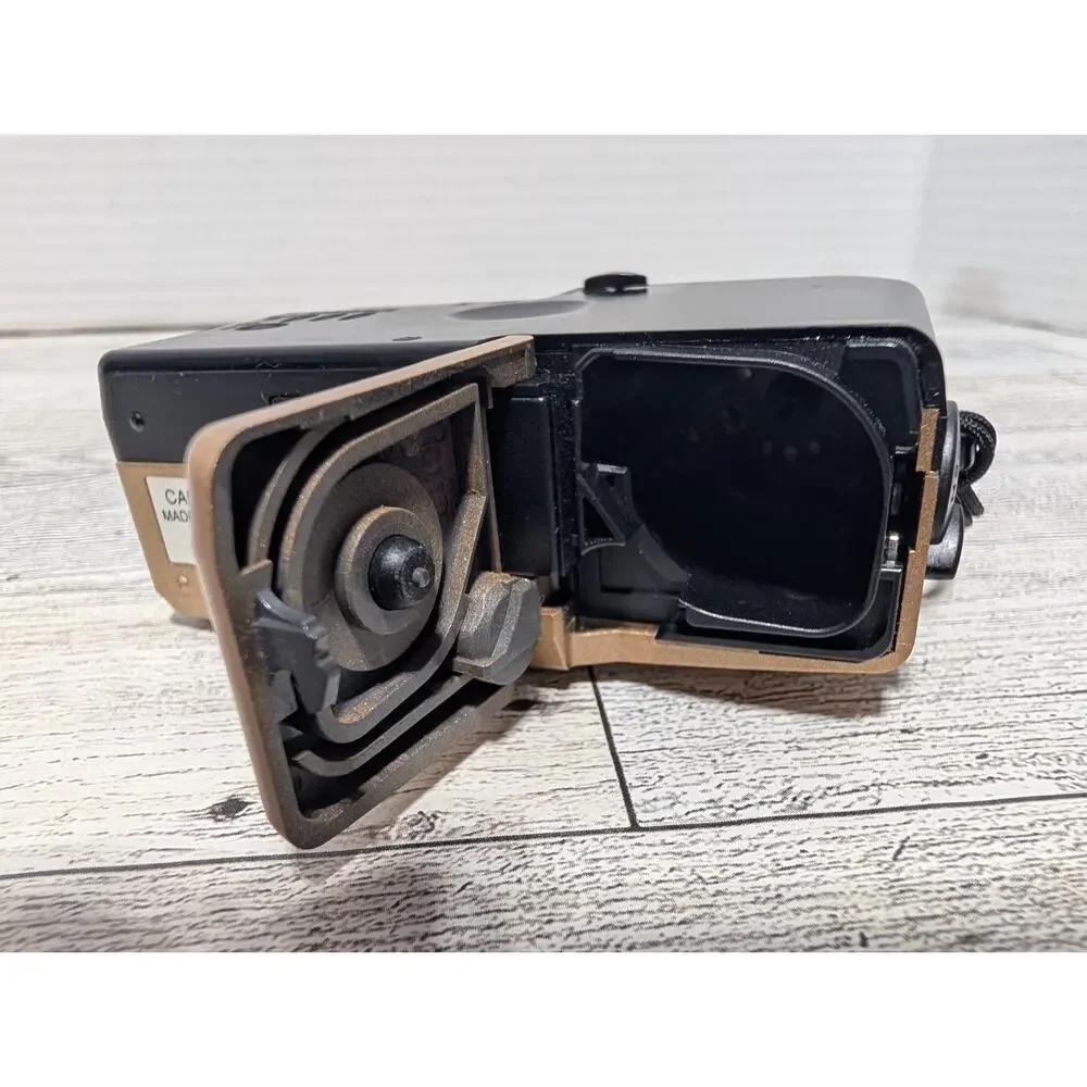 Vintage 90s Canon ELPH LT APS 23 mm Lens Point & Shoot Film Camera - Gold